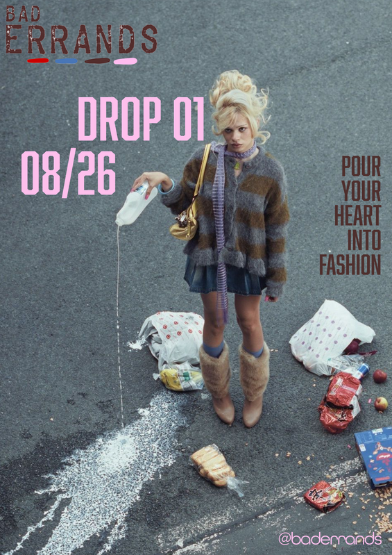 Image from BAD ERRANDS brand project