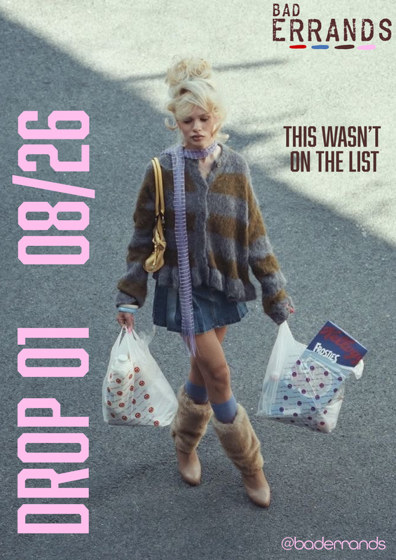 Image from BAD ERRANDS brand project