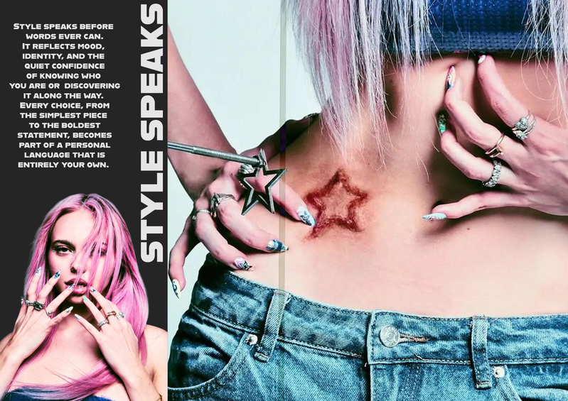 Spread from BECOMING editorial