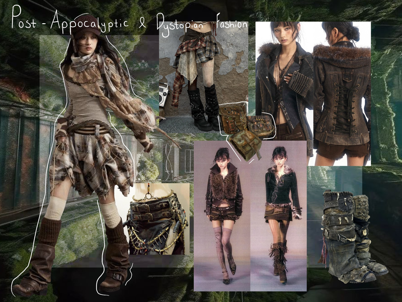 Look from COLLAPSE OF AURION collection