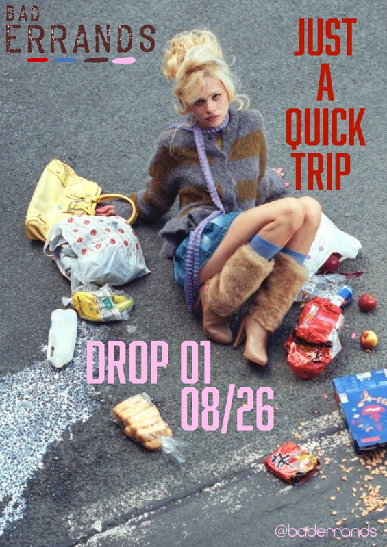 Image from BAD ERRANDS brand project