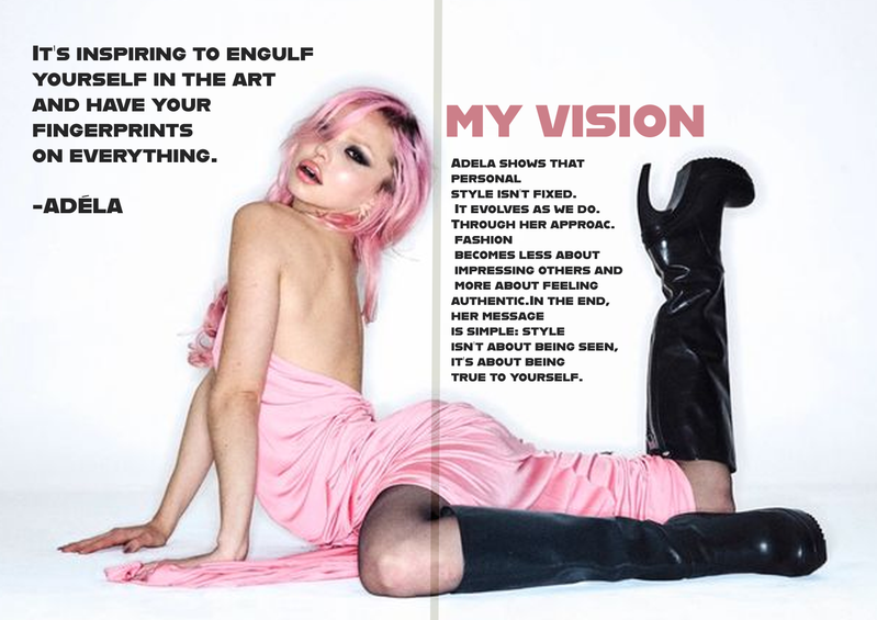 Spread from BECOMING editorial