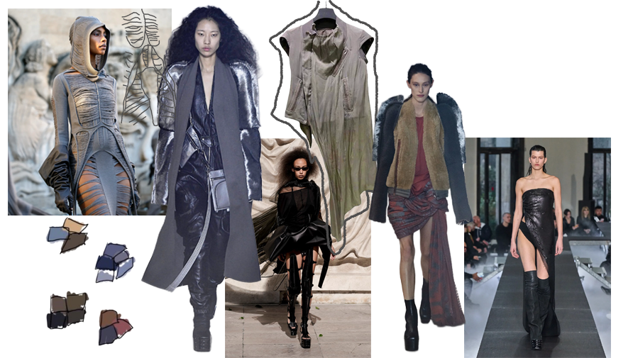 Look from COLLAPSE OF AURION collection